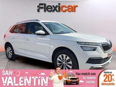Usado Skoda Kamiq Ambition 110 CV (80 kW) 2021 Blanco SUV