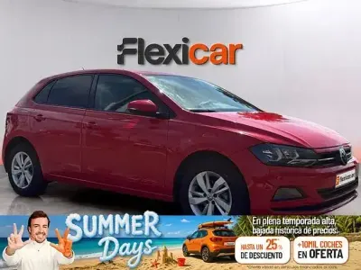 Usado VW Polo Advance 95 CV (69 kW) 2018 Rojo Utilitario