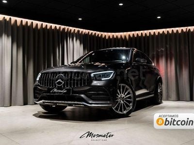 Usado Mercedes GLC300 245 CV (180 kW) 2020 Gris / plata Coupe