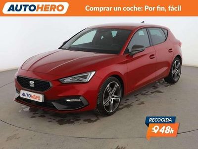 Usado Seat Leon FR 150 CV (110 kW) 2021 Rojo Berlina