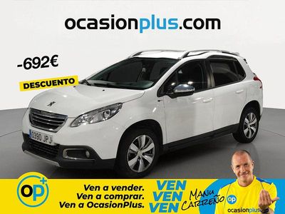 Usado Peugeot 2008 Style 100 CV (73 kW) 2016 Blanco SUV
