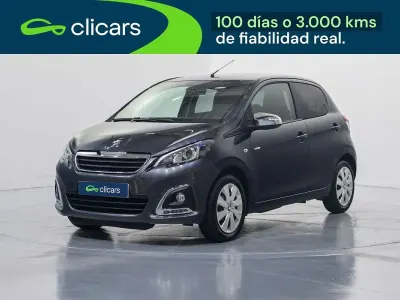 Usado Peugeot 108 Active 72 CV (52 kW) 2021 Azul Utilitario