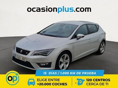 Usado Seat Leon FR 150 CV (110 kW) 2015 Gris plata Utilitario