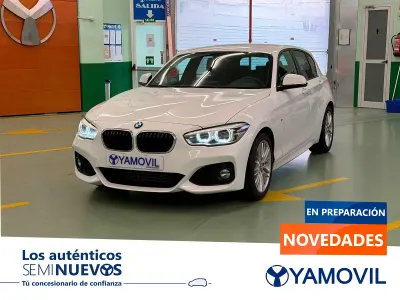 Usado BMW 116 Shadowline 116 CV (85 kW) 2017 Blanco Utilitario