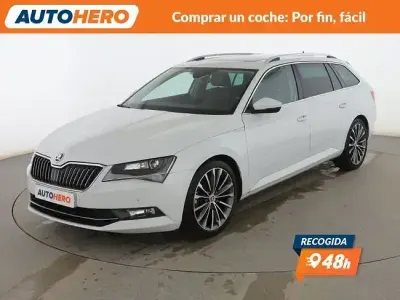 Begagnad Skoda Superb 190 HK (139 kW) 2016 Vit Kombi