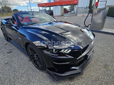 Usado Ford Mustang GT 450 CV (330 kW) 2021 Negro Descapotable