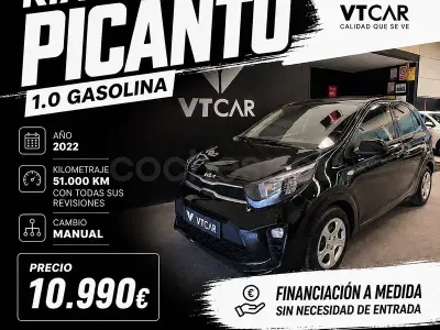Usado Kia Picanto Comfort 67 CV (49 kW) 2022 Negro Utilitario