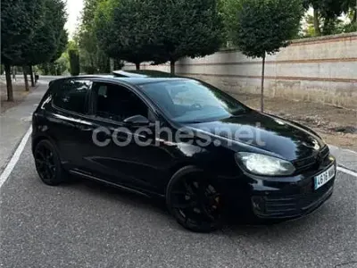 Usado VW Golf VI GTI 210 CV (154 kW) 2009 Negro Utilitario