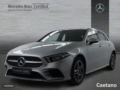 Usado Mercedes A250 AMG line 218 CV (160 kW) 2021 Plateado