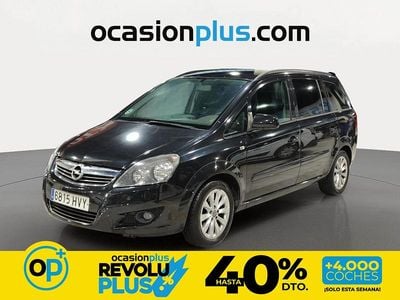 Usado Opel Zafira Family 110 CV (80 kW) 2014 Negro Monovolumen