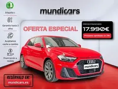 Usado Audi A1 Sportback S-Line 150 CV (110 kW) 2019 Rojo Utilitario