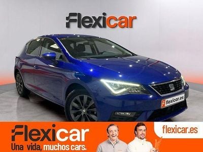 Usado Seat Leon Style 115 CV (84 kW) 2019 Azul