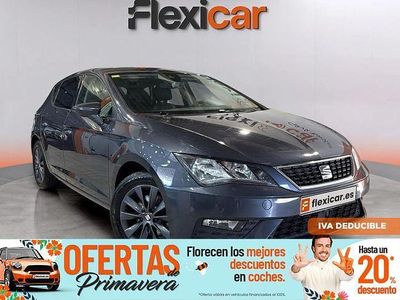 Usado Seat Leon Style 130 CV (95 kW) 2020 Azul Familiar