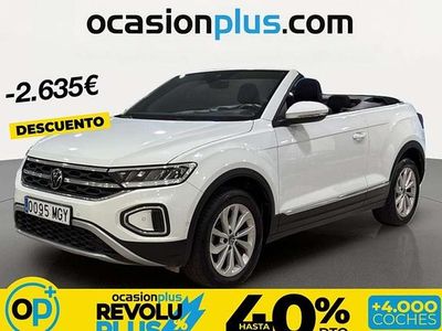 Usado VW T-Roc Cabriolet Style 150 CV (110 kW) 2023 Blanco Descapotable