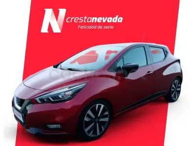 Usado Nissan Micra Tekna 117 CV (86 kW) 2021 Rojo Utilitario