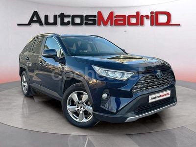 Azul Usado 2021 Toyota RAV4 Hybrid Luxury SUV | 31.990 € (Precio justo)