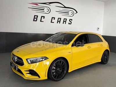Usado Mercedes A35 AMG 306 CV (225 kW) 2019 Amarillo Berlina