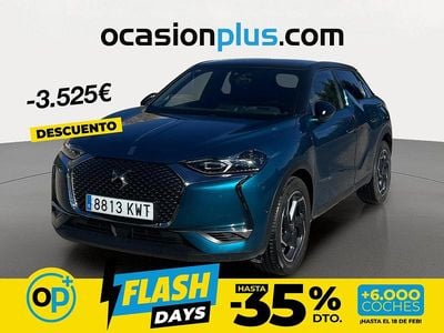 Usado DS Automobiles DS3 Crossback Grand Chic 130 CV (95 kW) 2019 Azul SUV