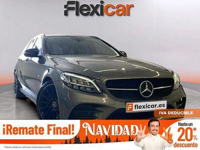 Gris Usado 2021 Mercedes C220 Familiar | 33.390 € (Caro)