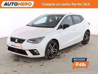 Usado Seat Ibiza FR 110 CV (80 kW) 2021 Blanco Utilitario