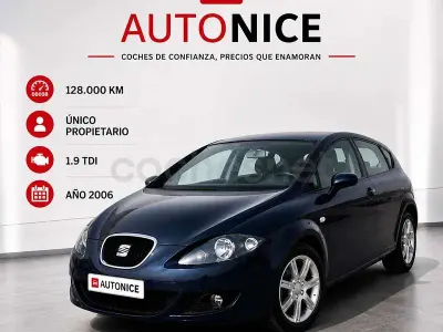 Używany Seat Leon Stylance 105 KM (77 kW) 2007 Niebieski Hatchback