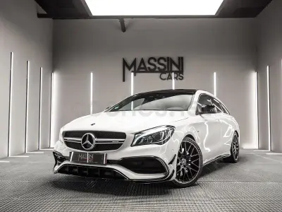Usado Mercedes CLA45 AMG Shooting Brake 381 CV (280 kW) 2017 Blanco Familiar