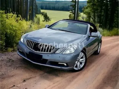 Usado Mercedes E250 Avantgarde 204 CV (150 kW) 2010 Gris / plata Descapotable