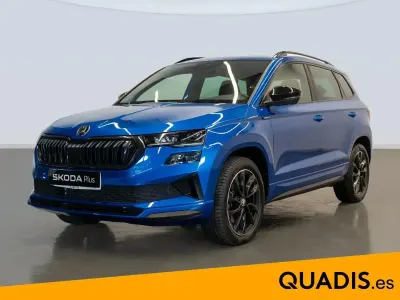 Usado Skoda Karoq SportLine 150 CV (110 kW) 2025 Azul SUV