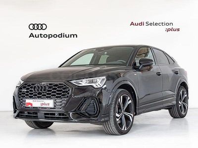 Usado Audi Q3 Sportback S-Line 190 CV (139 kW) 2021 Negro SUV