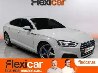 Usado Audi A5 Sportback 190 CV (139 kW) 2018 Blanco Utilitario