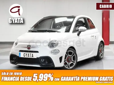 Usado Abarth 595C Turismo 165 CV (121 kW) 2021 Blanco Descapotable