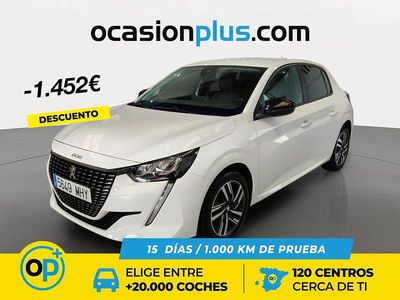 Usado Peugeot 208 Allure 100 CV (73 kW) 2023 Blanco Utilitario