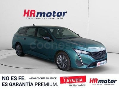 Usado Peugeot 308 SW Active 110 CV (80 kW) 2022 Verde Familiar