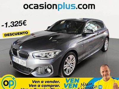 Usado BMW 118 150 CV (110 kW) 2017 Gris Utilitario