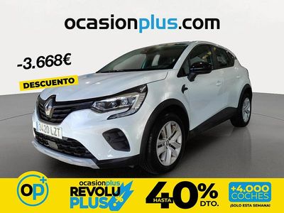 Usado Renault Captur Intens 100 CV (73 kW) 2022 Blanco SUV