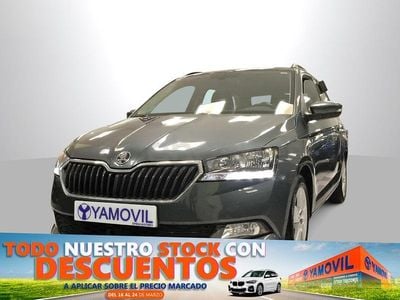Usado Skoda Fabia 110 CV (80 kW) 2018 Gris Familiar