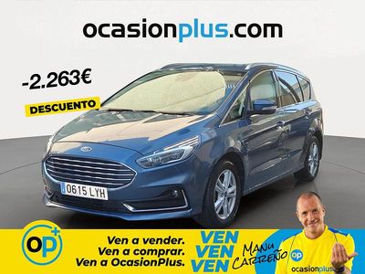 Usado Ford S-MAX Titanium 190 CV (139 kW) 2022 Azul Monovolumen