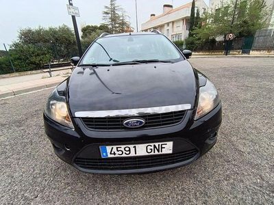 Usado Ford Focus Trend 109 CV (80 kW) 2008 Negro Familiar