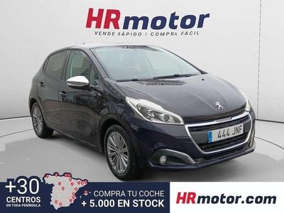 Usado Peugeot 208 Style 83 CV (61 kW) 2016 Azul Utilitario