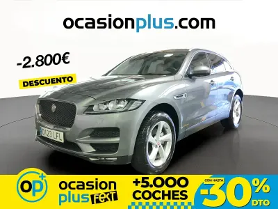 Usado Jaguar F-Pace Prestige 250 CV (183 kW) 2020 Gris SUV