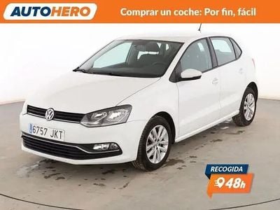 Begagnad VW Polo Advance 90 HK (66 kW) 2015 Vit Sedan