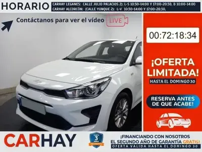 Usado Kia Rio 101 CV (74 kW) 2021 Blanco Berlina