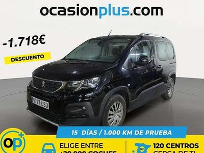 Usado Peugeot Rifter Allure 131 CV (96 kW) 2021 Negro Monovolumen