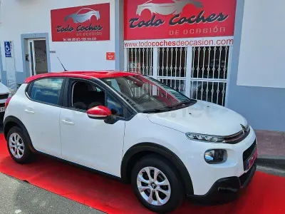 Usado Citroën C3 Feel 82 CV (60 kW) 2018 Blanco Utilitario