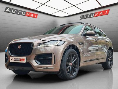 Usado Jaguar F-Pace R-Sport 300 CV (220 kW) 2017 Marrón SUV