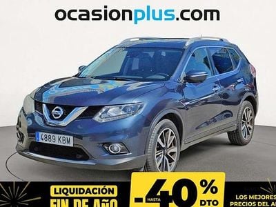 Azul Usado 2017 Nissan X-Trail Tekna SUV | 18.250 € (Precio justo)