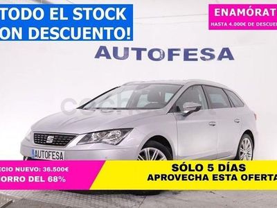 Usado Seat Leon XCELLENCE 130 CV (95 kW) 2020 Gris / plata Familiar
