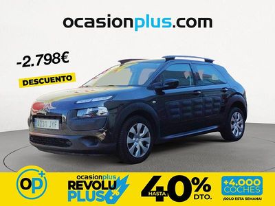 Usado Citroën C4 Cactus Feel 82 CV (60 kW) 2017 Negro Utilitario