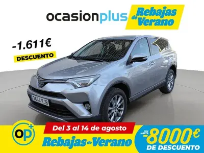 Usado Toyota RAV4 Hybrid Advance 197 CV (144 kW) 2018 Gris / plata SUV