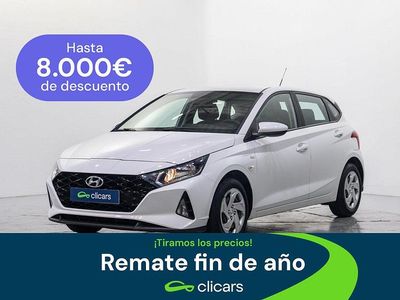 Blanco Usado 2021 Hyundai i20 | 14.990 € (Precio justo)